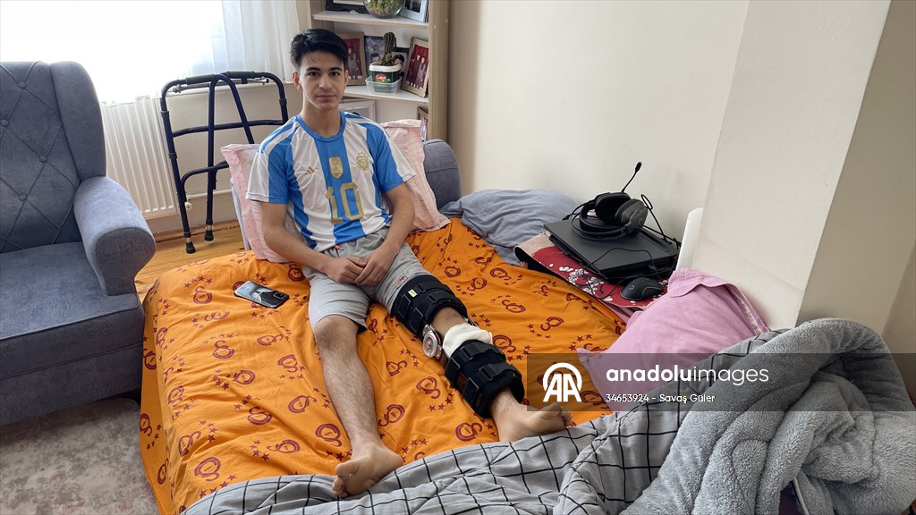 KONYA - Amatör küme maçında bacağı kırılan futbolcunun ailesi suç duyurusunda bulundu