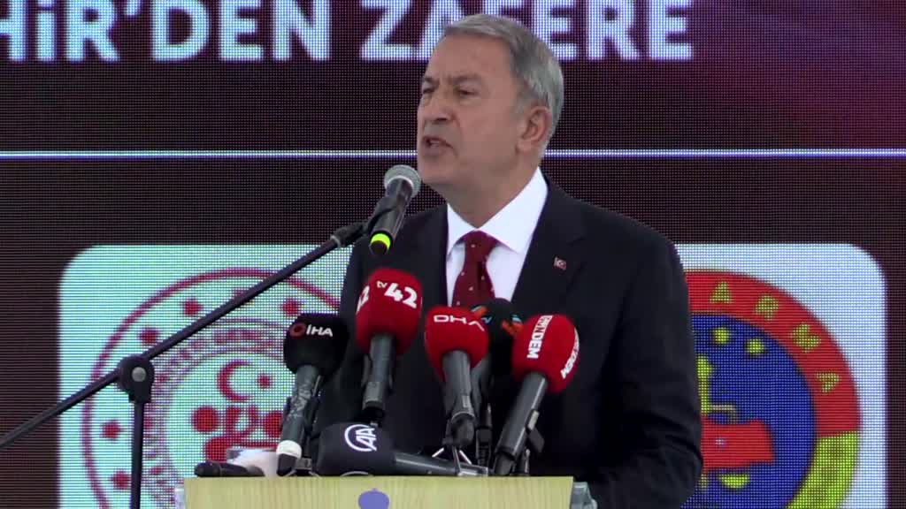 KONYA - Bakan Akar: "Ordumuz, Cumhuriyet tarihinin en yoğun ve en etkili faaliyetlerini icra etmektedir"