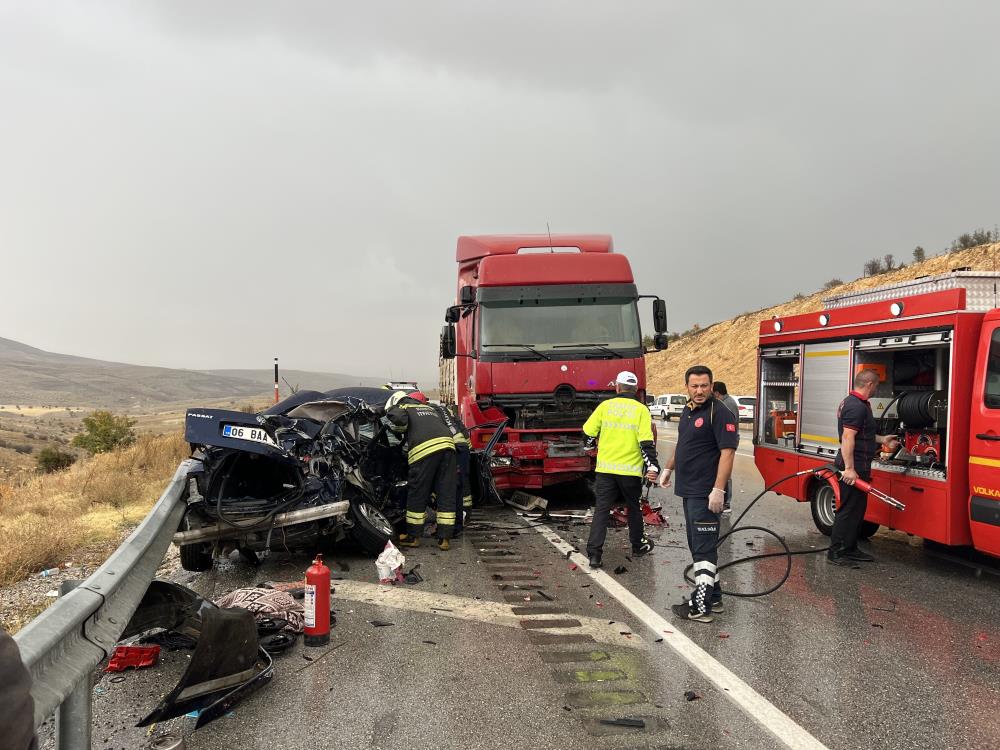 Konya Beyşehir Karayolumdaki Feci  kazada  belediye işçisi  öldü