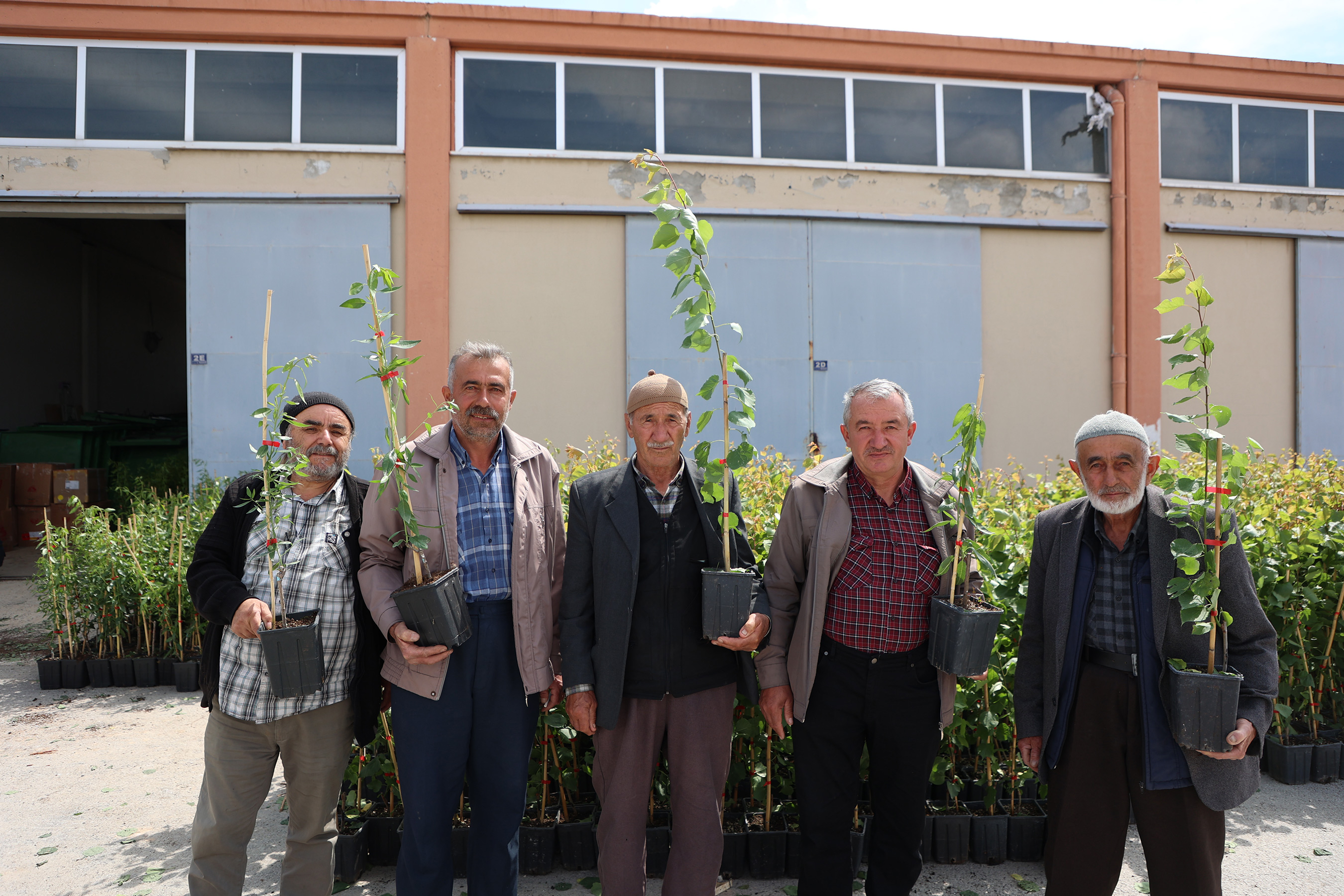 Konya Büyükşehir'den 31 ilçede ürün çeşitliliğini artırmak için çiftçiye destek! Binlerce fidan dağıtıldı