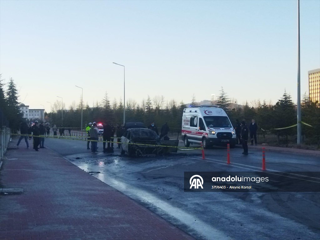 Konya'da araçta çıkan yangında bir bebek ve kadın öldü, 2 kişi yaralandı