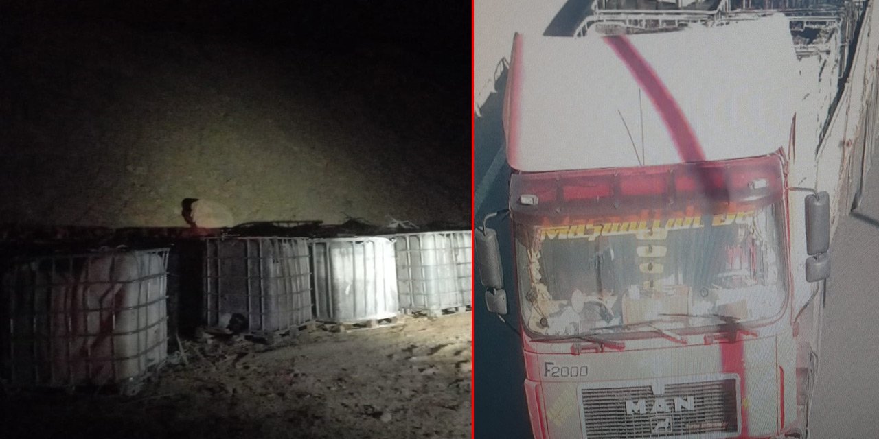 KONYA’DA ARAZİYE BIRAKILAN KİMYASAL ATIKLARIN FAİLLERİ POLİSİN TİTİZ ÇALIŞMASI SONUCU YAKALANDI