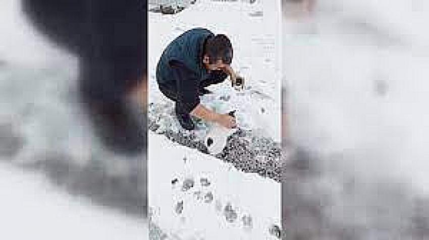 Konya'da başı konserve kutusuna sıkışan kediyi vatandaşlar kurtardı