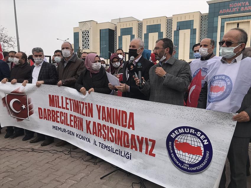 Konya'da bazı emekli amirallerin açıklamasına ilişkin suç duyurusunda bulunuldu