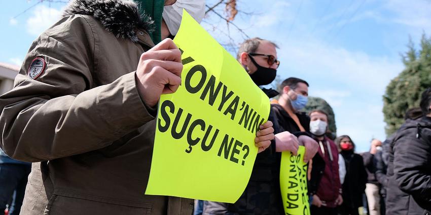 Konya’da bir grup lokanta ve kafe sahibinden 'açılalım' talebi