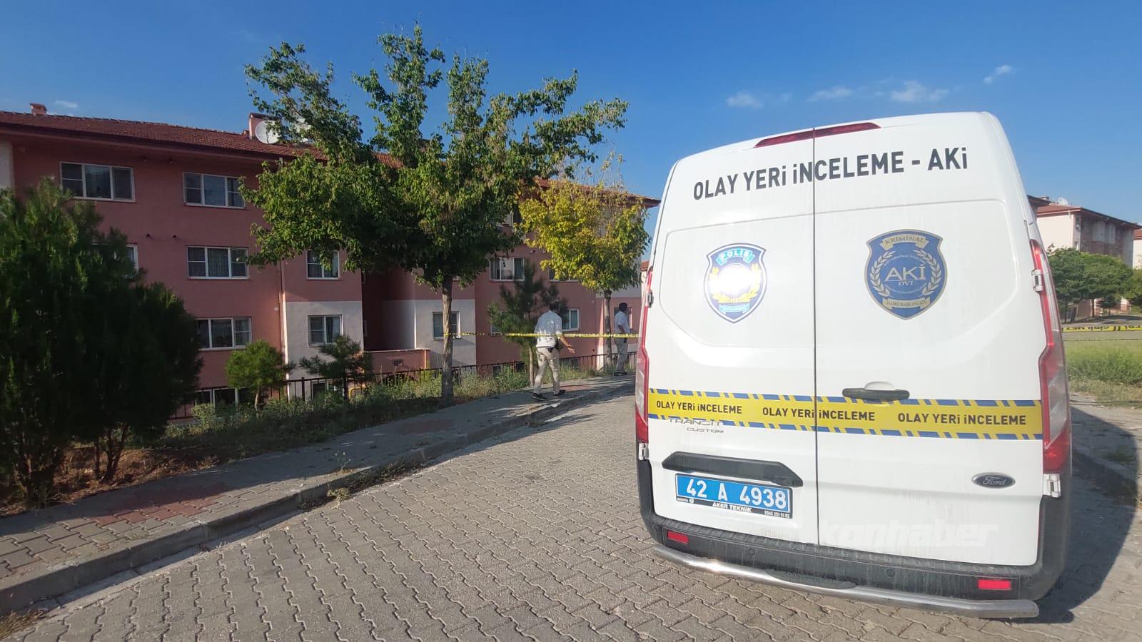 Konya'da  bir  kişi öldürüldü