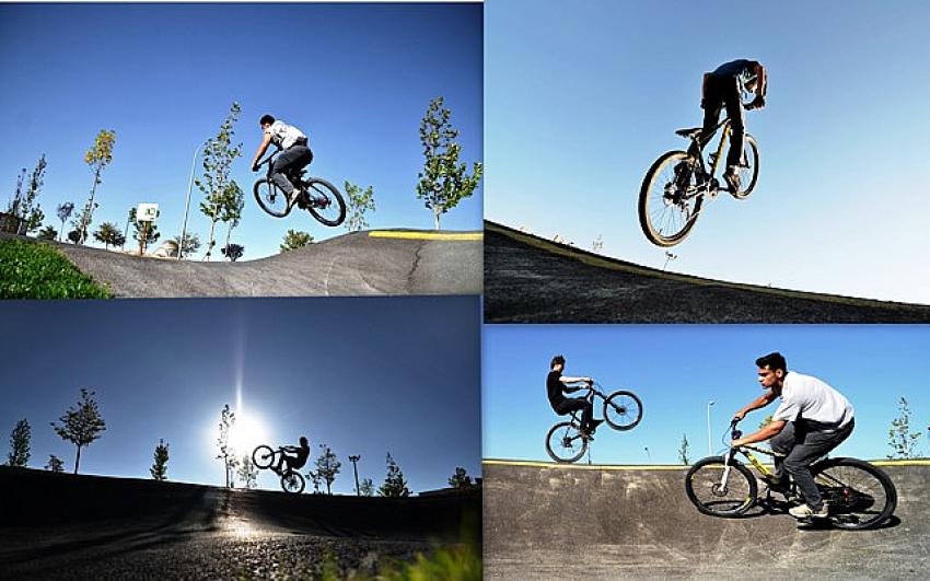 Konya'da bisiklet ve kaykayın kalbi bu mekanda atıyor