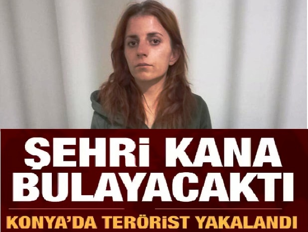 Konya'da bombalı eylem hazırlığındaki terörist yakalandı