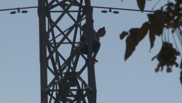 Konya'da    bunalım  geçiren kadını itfaiye  kurtardı
