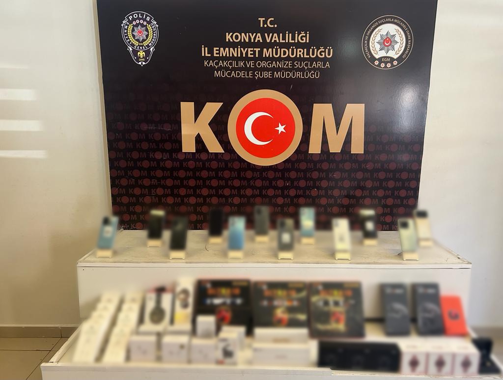 KONYA’DA DEV KAÇAKÇILIK OPERASYONU: 20 GÖZALTI