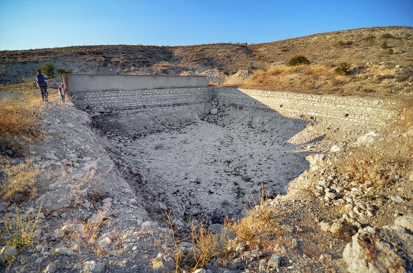 Konya'da dört mahalleyi besleyen tatlı su kaynağı Akpınar kurudu