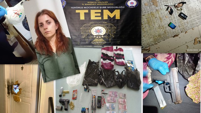 Konya'da Eylem Hazırlığında Yakalanan Kadın Terörist İle İlgili Yeni Detaylar Ortaya Çıktı...