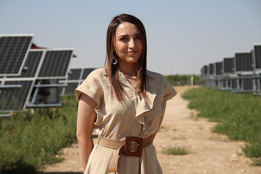  Konya'da güneş enerjisi santrali kuran kadın girişimci