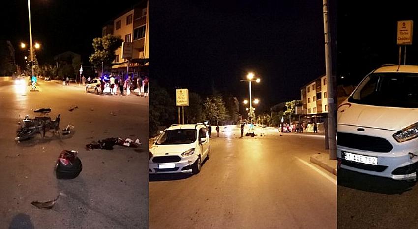 Konya'da hafif ticari aracın çarptığı elektrikli bisikletin sürücüsü öldü