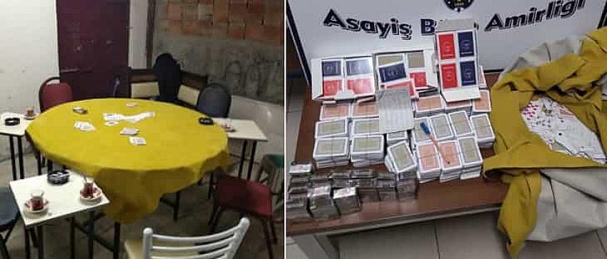 Konya’da iki evde kumar oynayan 13 kişiye toplam 62 bin lira ceza yazıldı