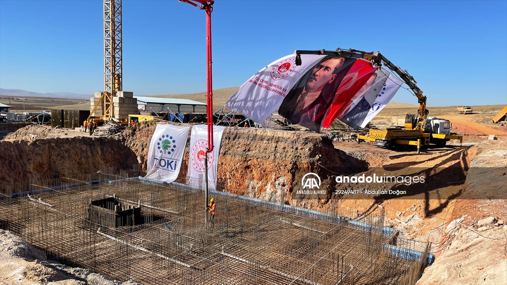 Konya’da İlk Evim, İlk İşyerim Projesi" kapsamındaki konutların temeli atıldı