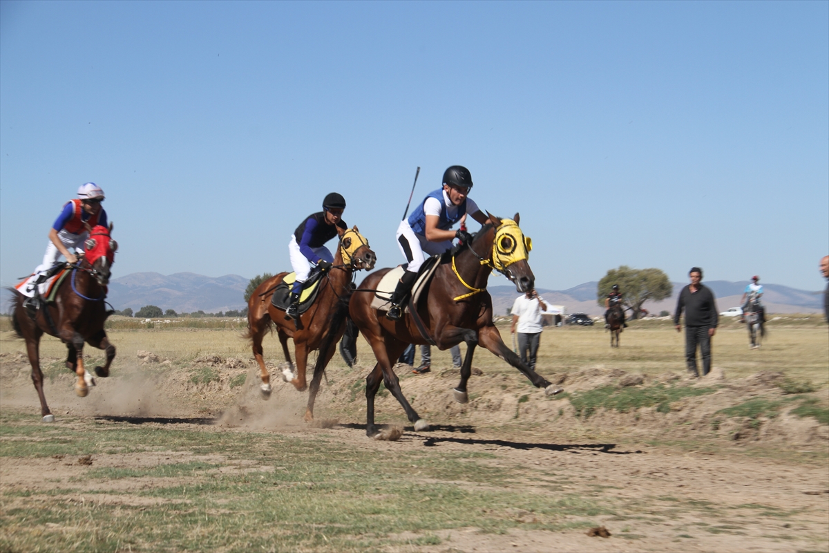 Konya'da jokeyini üstünden atan at saatler sonra göldeki sazlıklarda bulundu