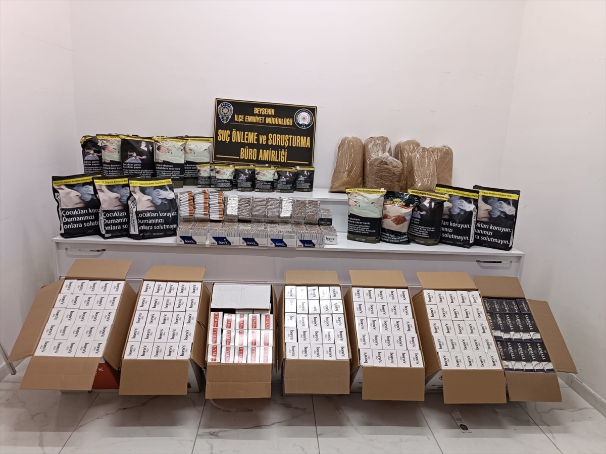 Konya'da kaçakçılık operasyonunda 1 şüpheli yakalandı