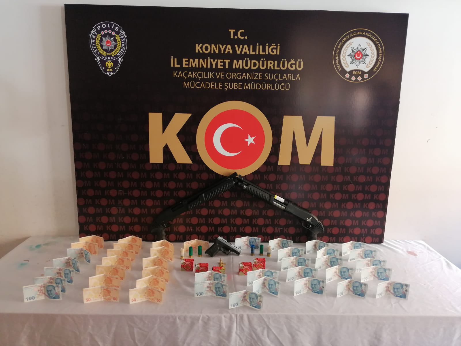 KONYA’DA KALPAZAN ÇETESİNE OPERASYON