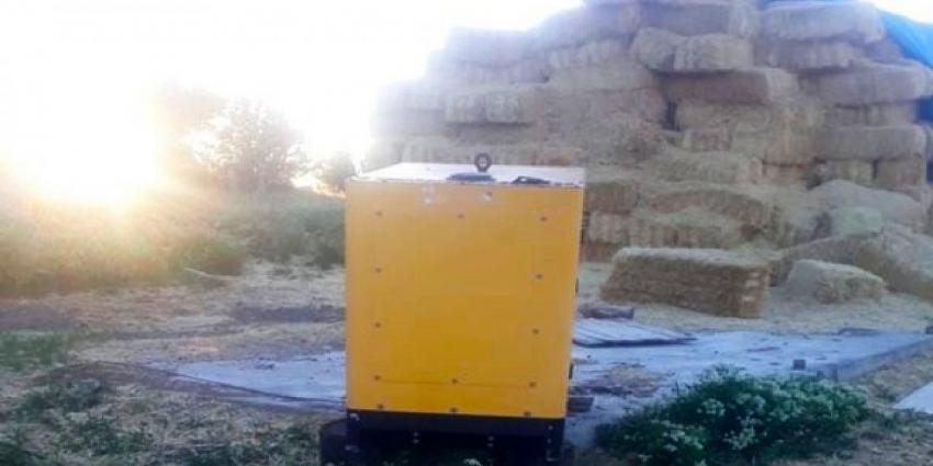 Konya’da kum ocağından çalınan jeneratör besi çiftliğinde bulundu