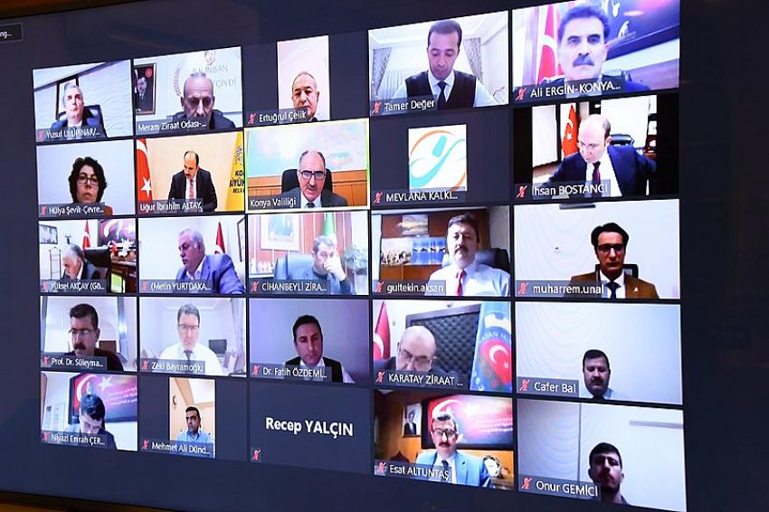 Konya’da kuraklık tehlikesi alarmı! Vali Özkan, bütün ilgilerle görüştü