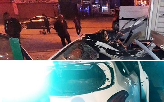 Konya'da meydana gelen trafik kazasında 2 kişi yaralandı
