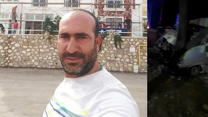 Konya’da minibüs direğe çarptı: 1 ölü 