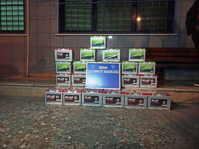 KONYA’DA OTO FARESİ 2 KARDEŞ, KAPANA KISILDI