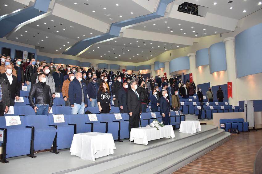 KONYA’DA ÖZEL GÜVENLİK VE GENEL KOLLUK GÖREVLİLERİNE "KAAN PROJESİ" ANLATILDI