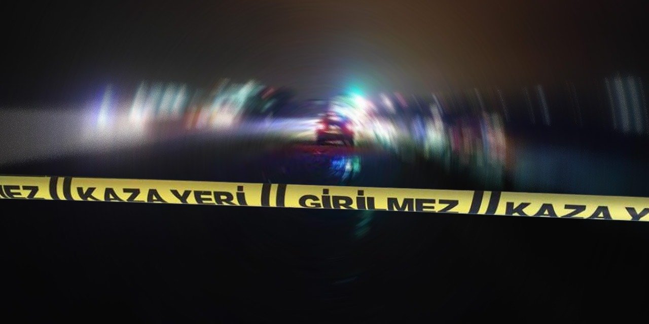 Konya'da patlayan lastiği tamir edenlere otomobil çarptı: 1 ölü, 2 yaralı