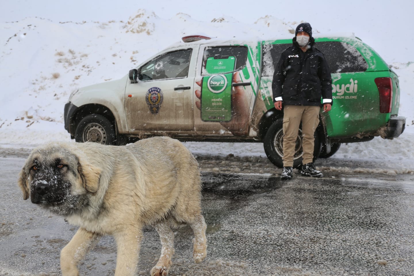 KONYA’DA POLİSİNDEN ÖRNEK DAVRANIŞ