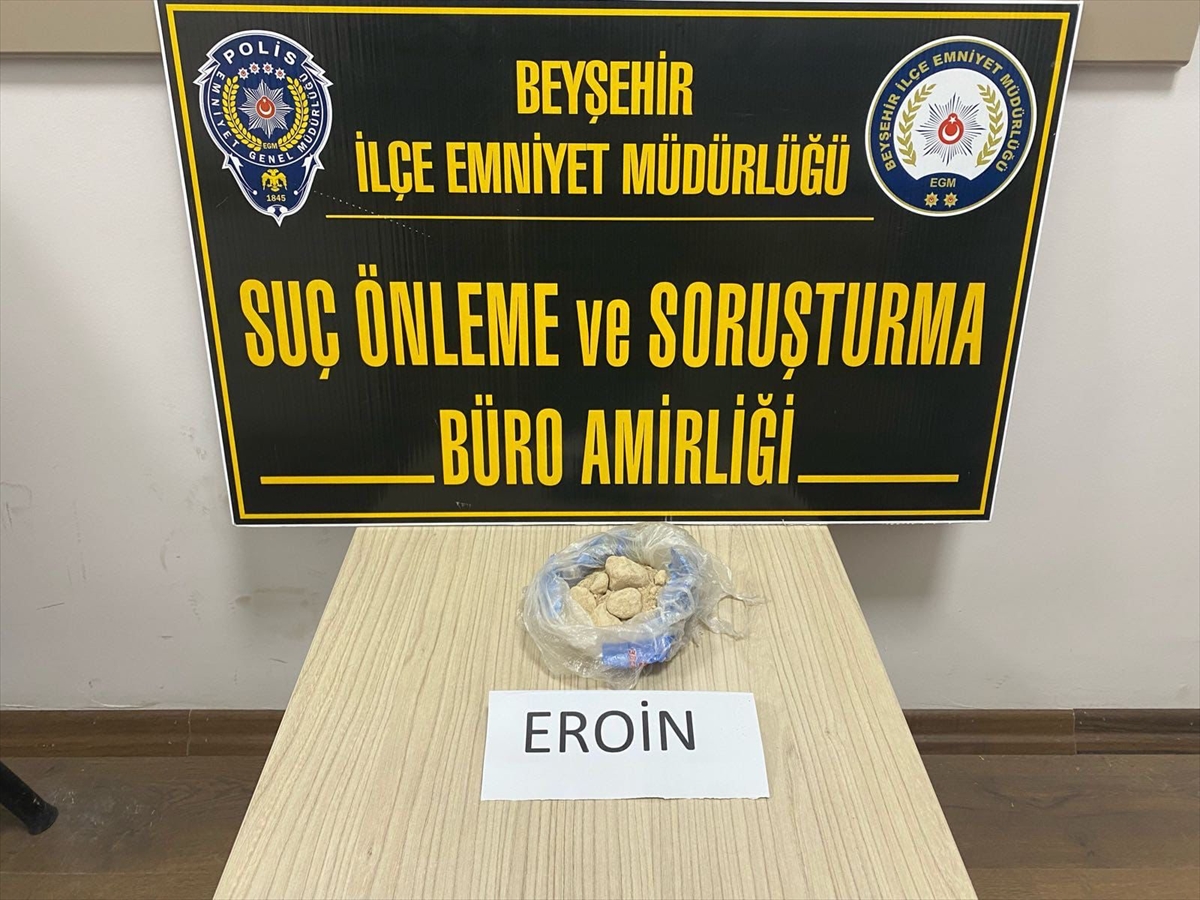 Konya'da polisten uyuşturucu operasyonu