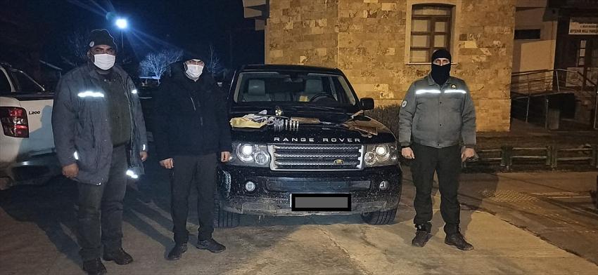 Konya'da projektörle yasa dışı ava 16 bin lira ceza