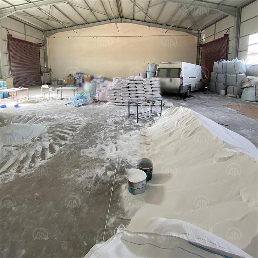 Konya'da sahte deterjan operasyonunda 9 şüpheli yakalandı