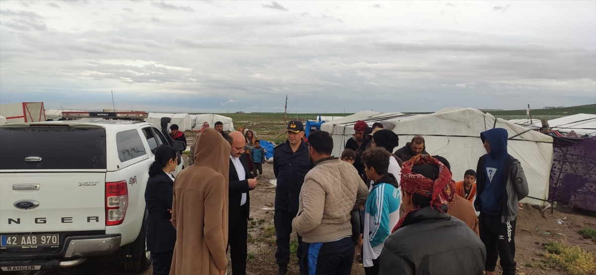 Konya'da sel ve su baskınlarına 350 personel, 132 araçla müdahale edildi