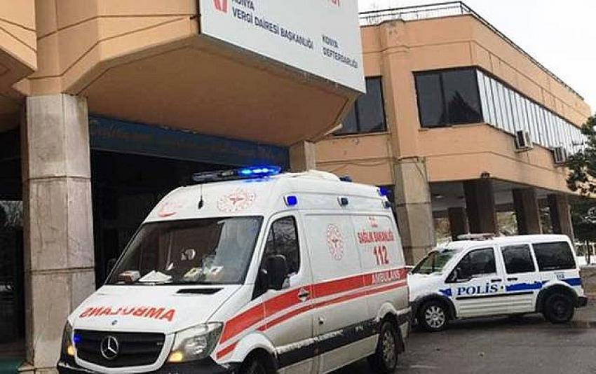 Konya'da şok olay! güvenlik görevlisi silahıyla kendini  vurdu