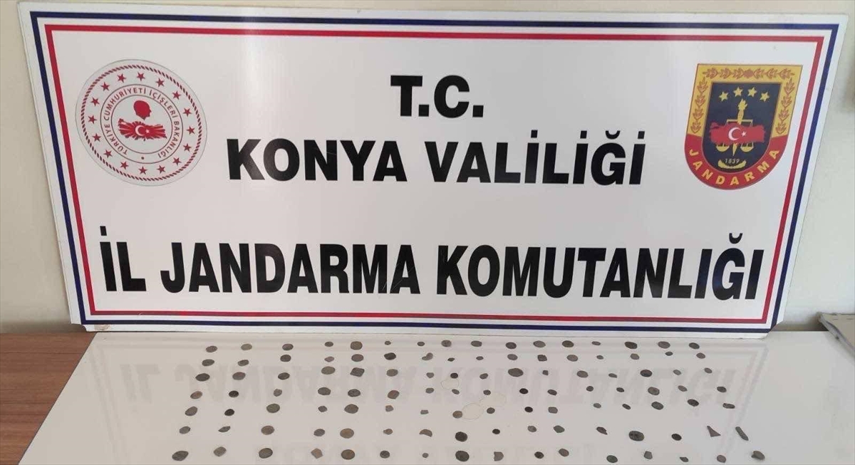 Konya'da tarihi eser kaçakçılığı operasyonunda 1 şüpheli yakalandı