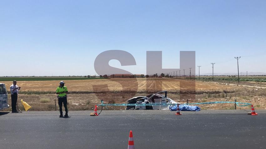 Konya’da tırla otomobil çarpıştı: 2 ölü
