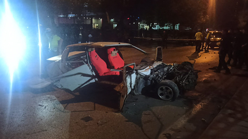 Konya’da Trafik Kazası  1 ölü, 3 yaralı