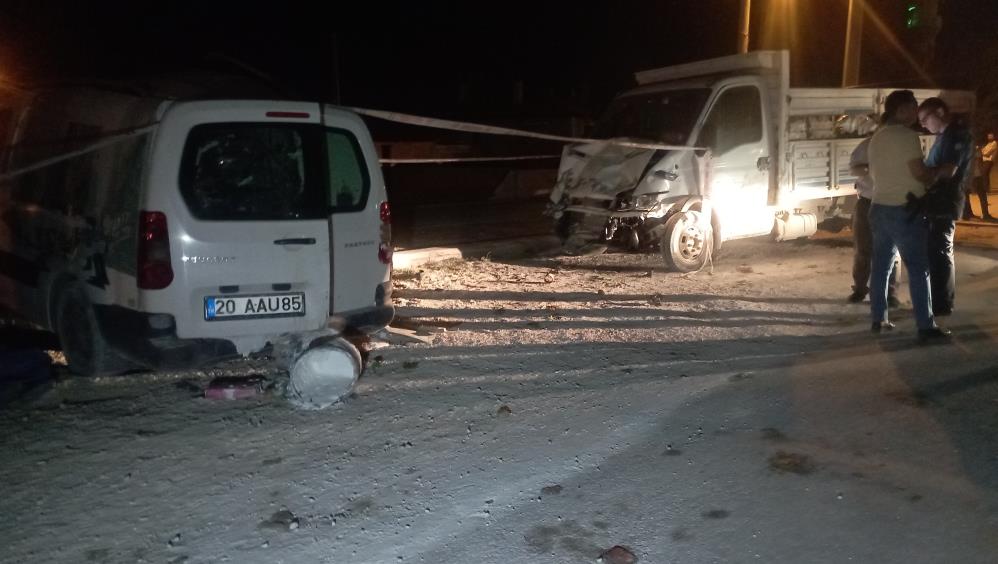 Konya'da Trafik kazası  1 ölü, 3 yaralı
