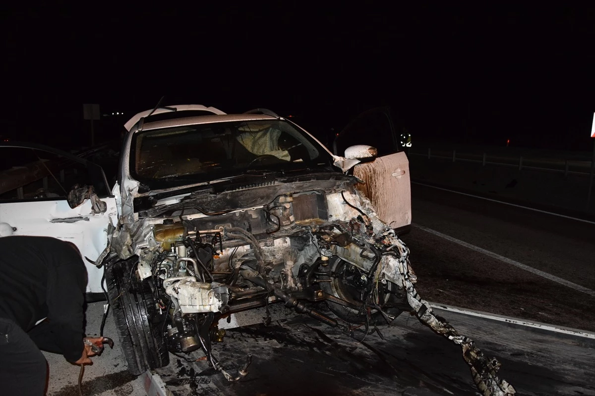 Konya'da trafik kazası: 5 kişi yaralandı