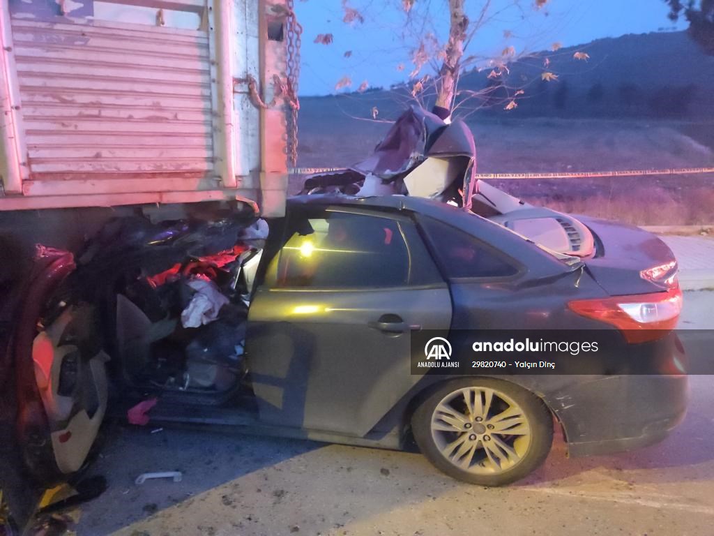 Konya'da trafik kazasında 2 kişi yaralandı