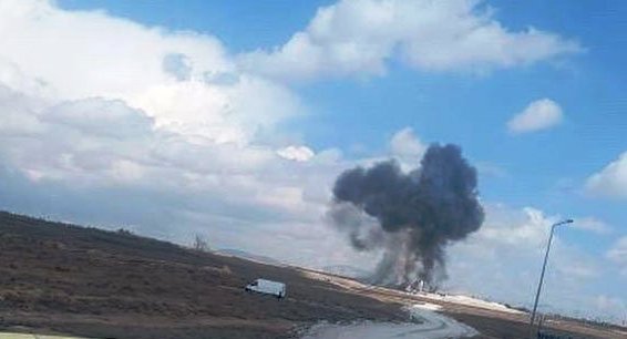 Konya'da Türk Yıldızları'na ait eğitim uçağı düştü.1 Askeri Personel Şehit