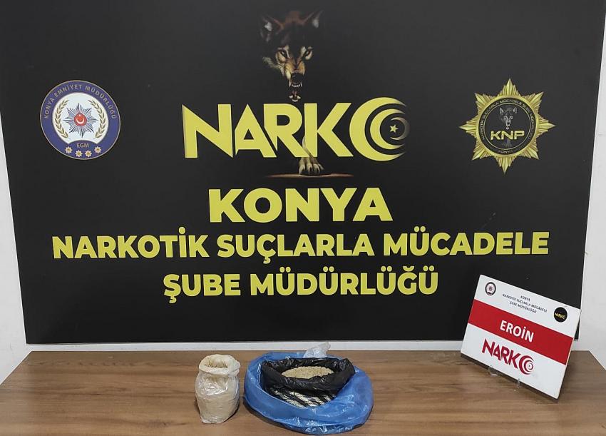 KONYA’DA UYUŞTURUCU OPERASYONU: 4 KİŞİ TUTUKLANDI