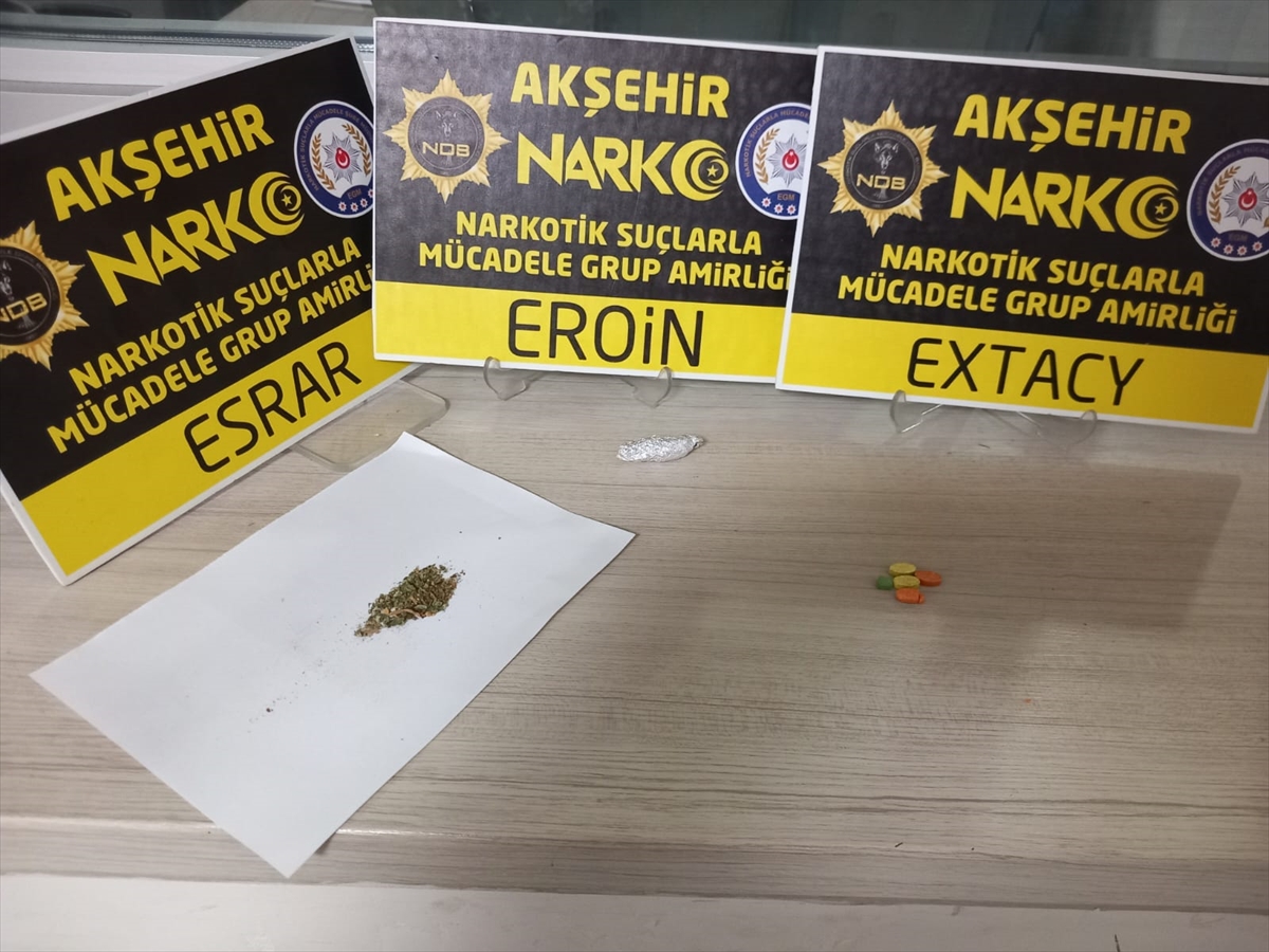 Konya'da uyuşturucu operasyonunda 2 kişi tutuklandı