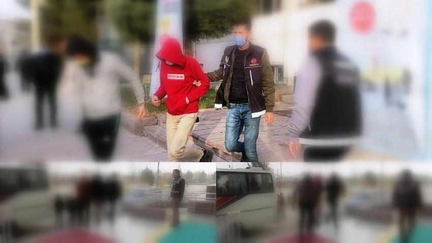 Konya'da uyuşturucu operasyonunda yakalanan 17 şüpheliden 12'si tutuklandı