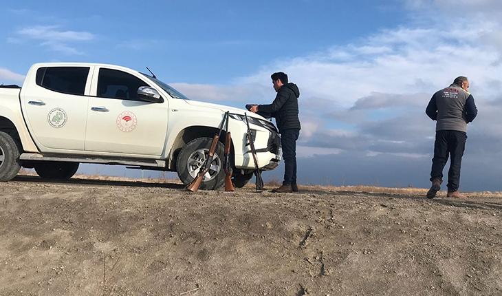 Konya'da yasa dışı avlanan 3 kişiye 15 bin lira ceza
