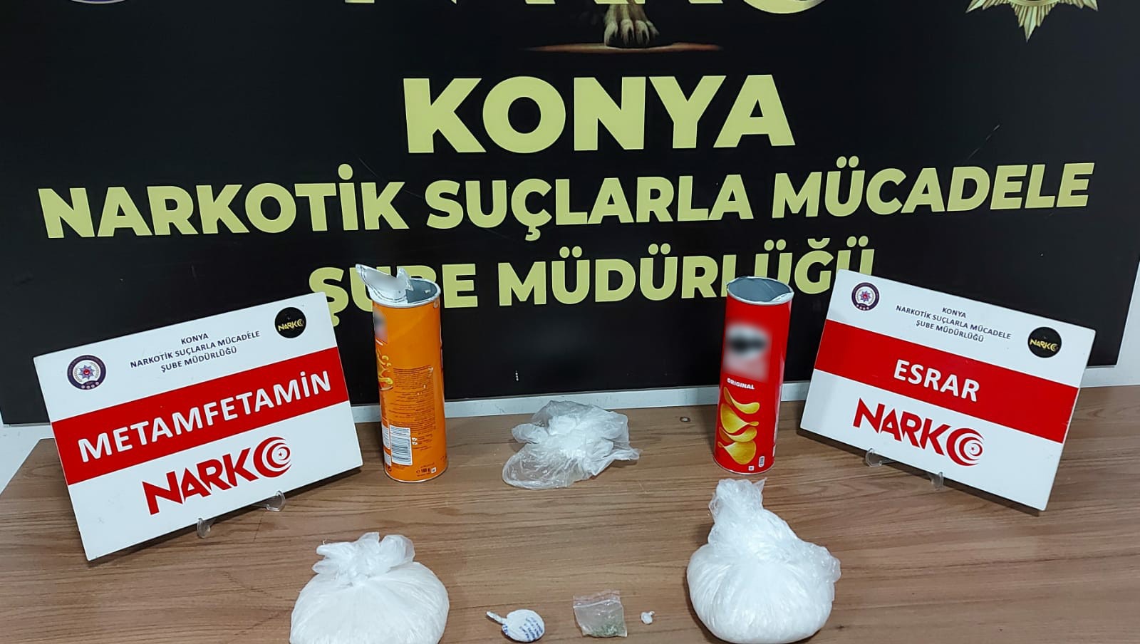 KONYA’DA ZEHİR TACİRLERİNE GEÇİT YOK!