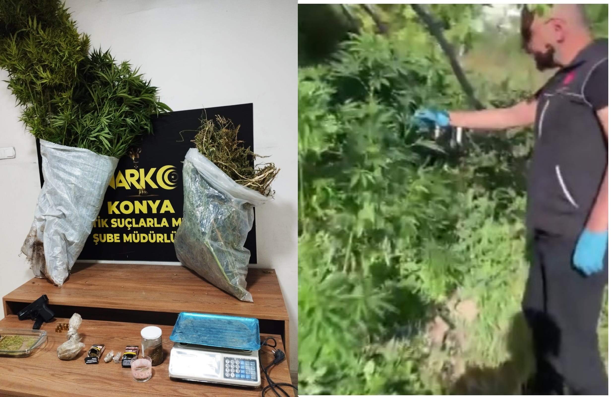 KONYA'DA ZEHİR TACİRLERİNE YÖNELİK TEMİZLİK OPERASYONLARI DEVAM EDİYOR