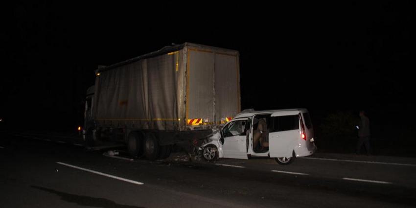Konya’da zincirleme kaza!  1 ölü 1 yaralı